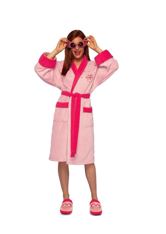 Harry Potter: Luna Lovegood Adult Fleece Bathrobe - One Size Fits Most