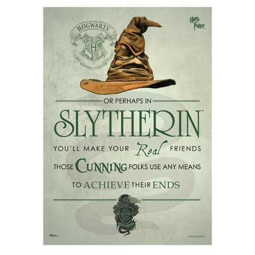 Harry Potter: Sorting Hat Slytherin - Art Print | at Mighty Ape NZ