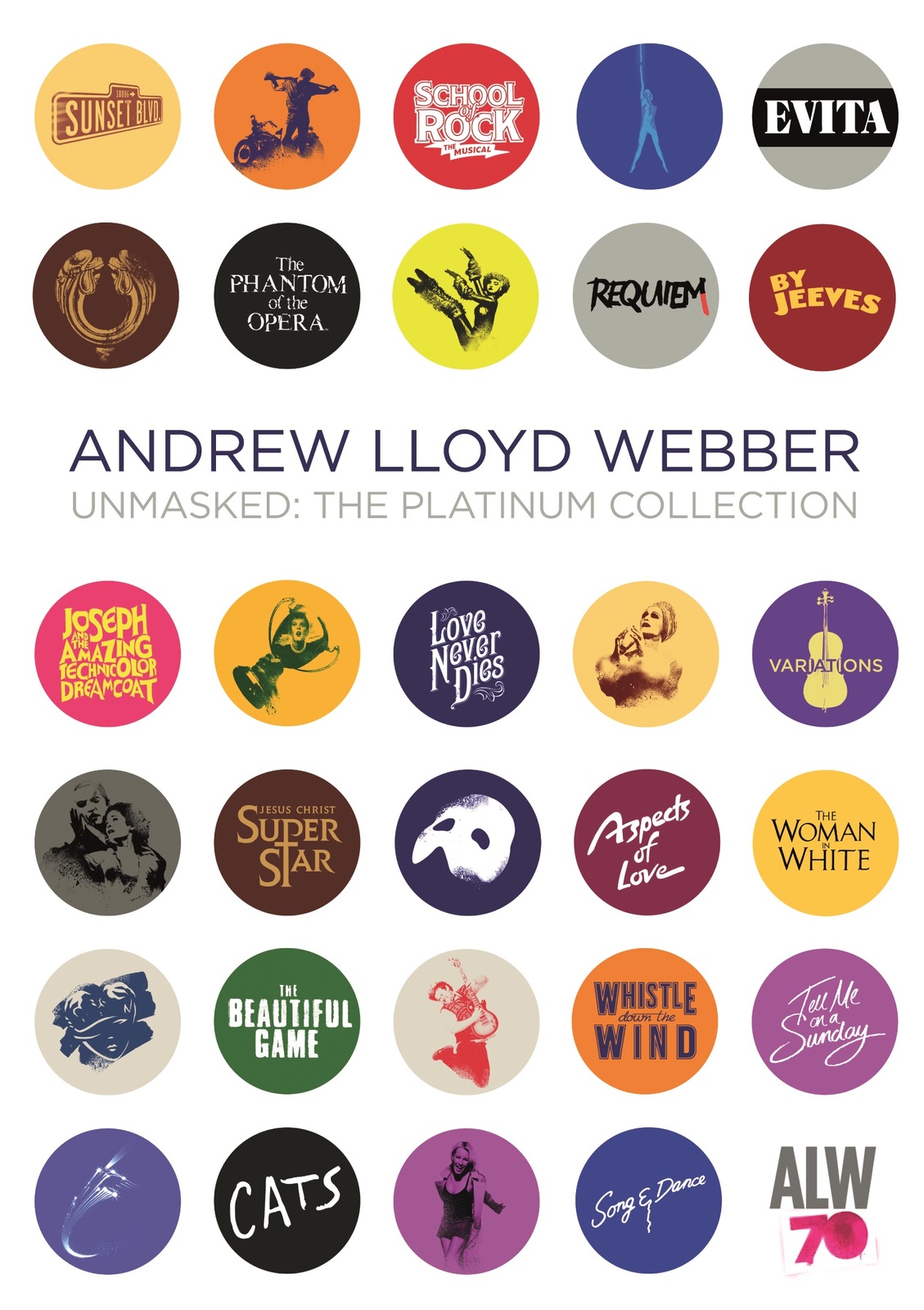 Unmasked (The Platinum Collection) on CD by Andrew Lloyd Webber