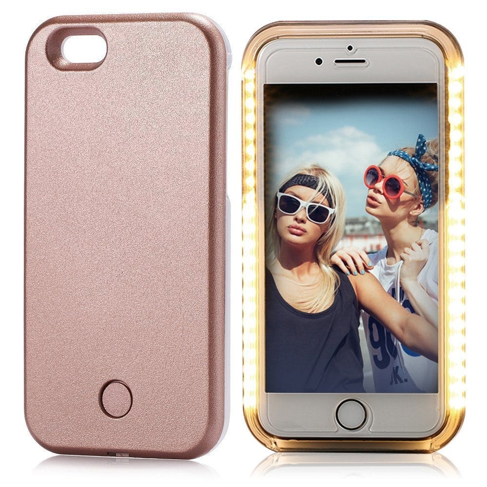 Mayhem LED Iphone 6 Case Rose Gold