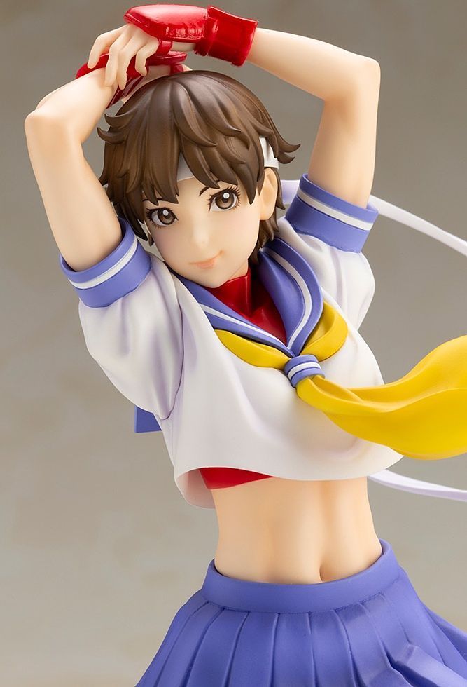 Street Fighter Bishoujo: 1/7 Sakura -Round 2- PVC Figure image
