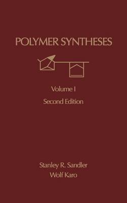 Polymer Synthesis on Hardback by Wolf Karo