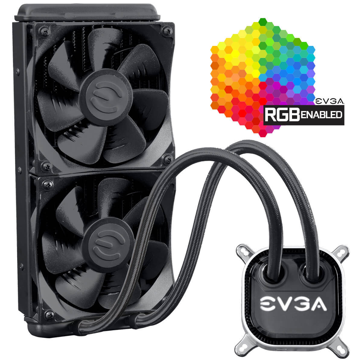 EVGA 240 RGB LED AIO Water Cooler image