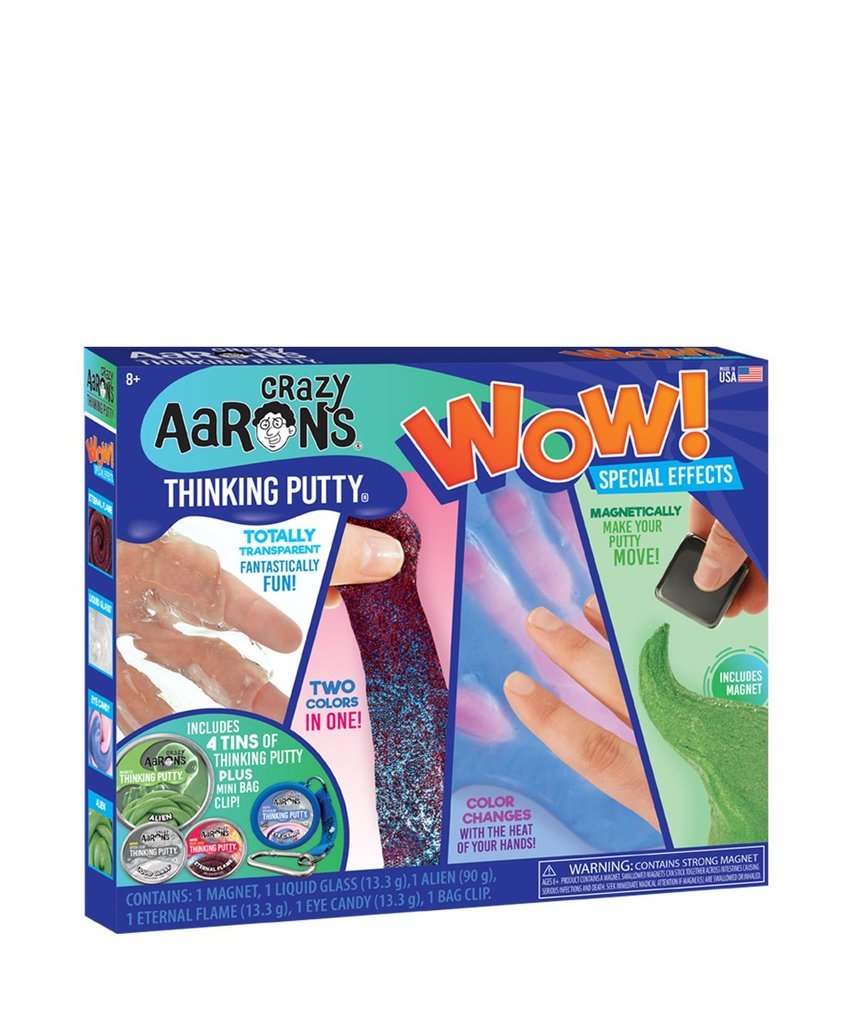Buy Crazy Aaron Thinking Putty WOW Set at Mighty Ape NZ
