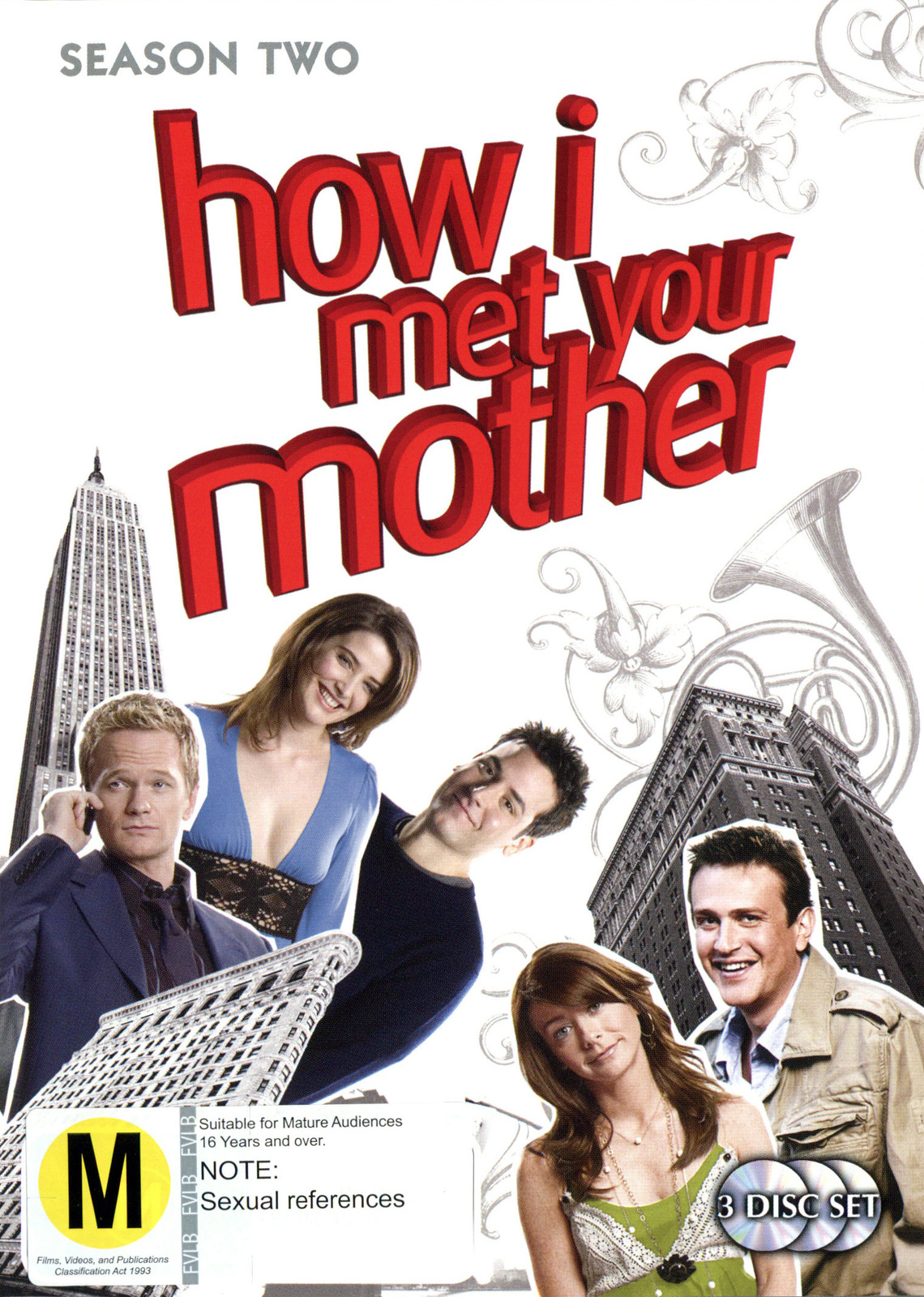 How I Met Your Mother - Season 2 (3 Disc Set) on DVD image
