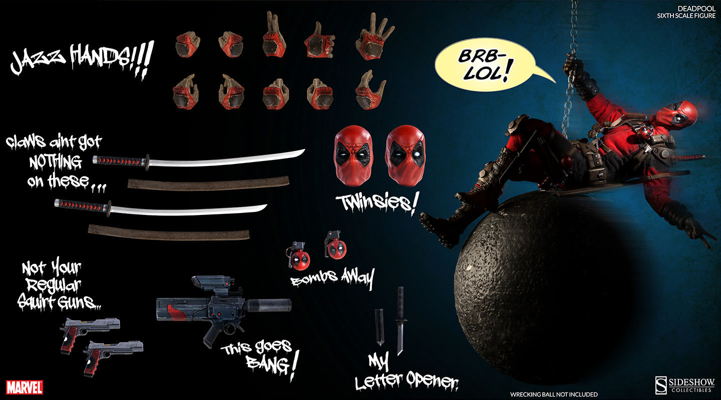 Marvel Deadpool 12" Figure image