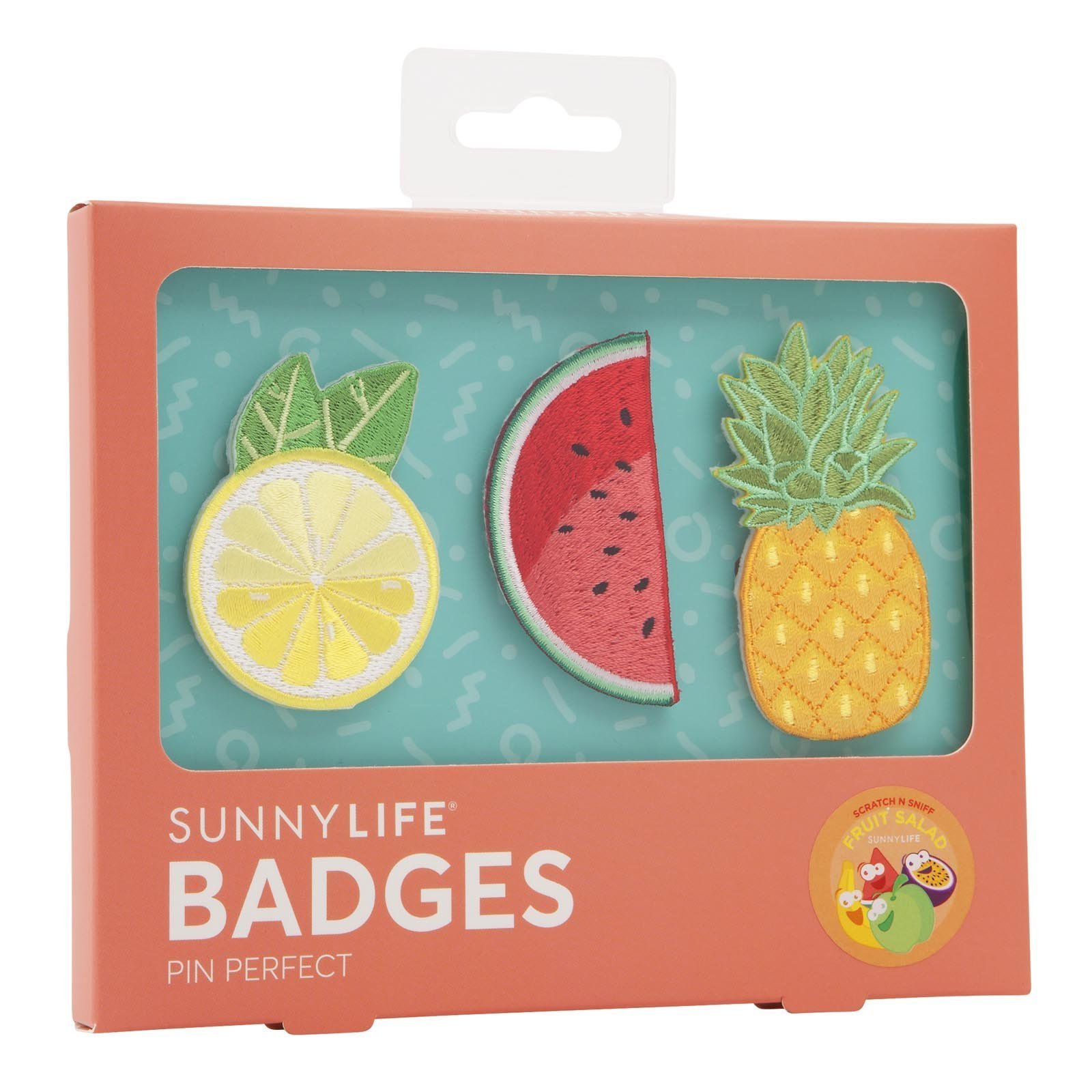 Sunnylife Party Badges - Fruit Salad image