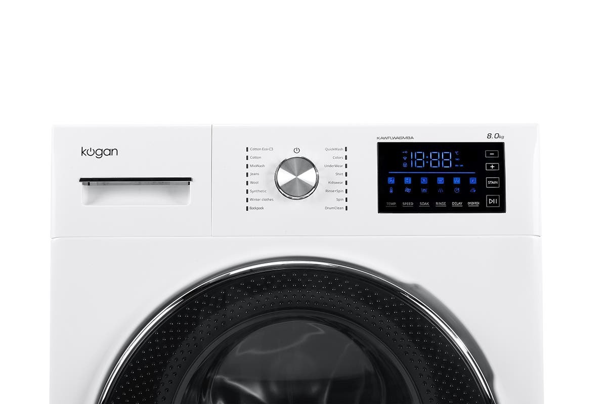 Buy Kogan 8kg Series 9 Front Load Inverter Washing Machine at Mighty Ape NZ