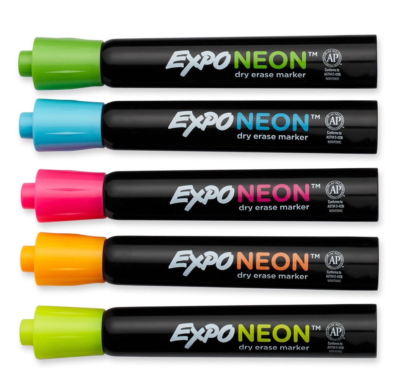 Buy Sharpie Expo Neon Whiteboard Marker Set at Mighty Ape Australia