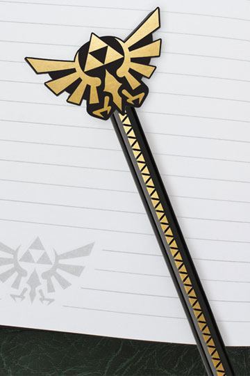 Legend of Zelda: Pencil with Topper - Hyrule Wingcrest image