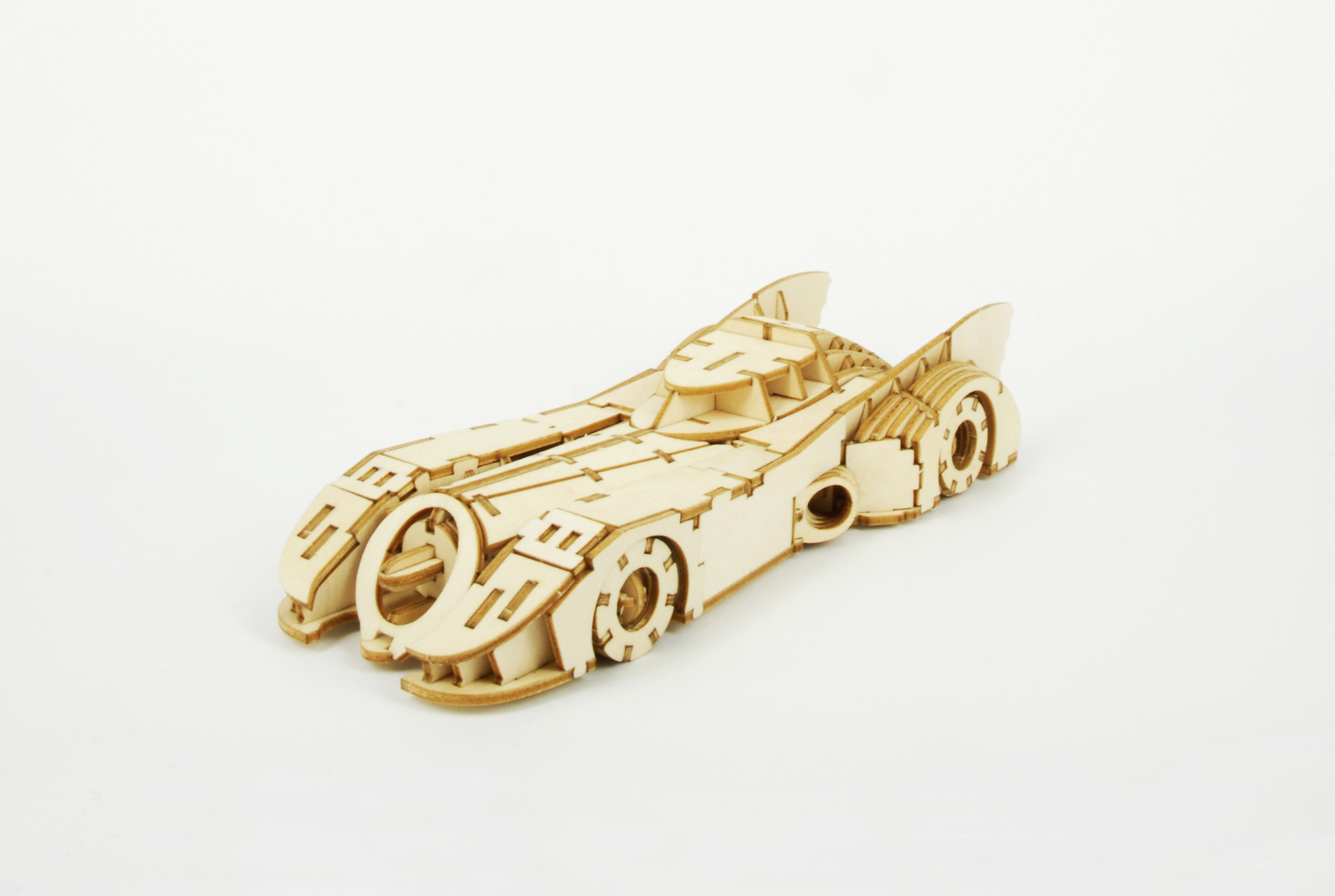 IncrediBuilds: Signature Series 3D Wood Model and Book - Batmobile