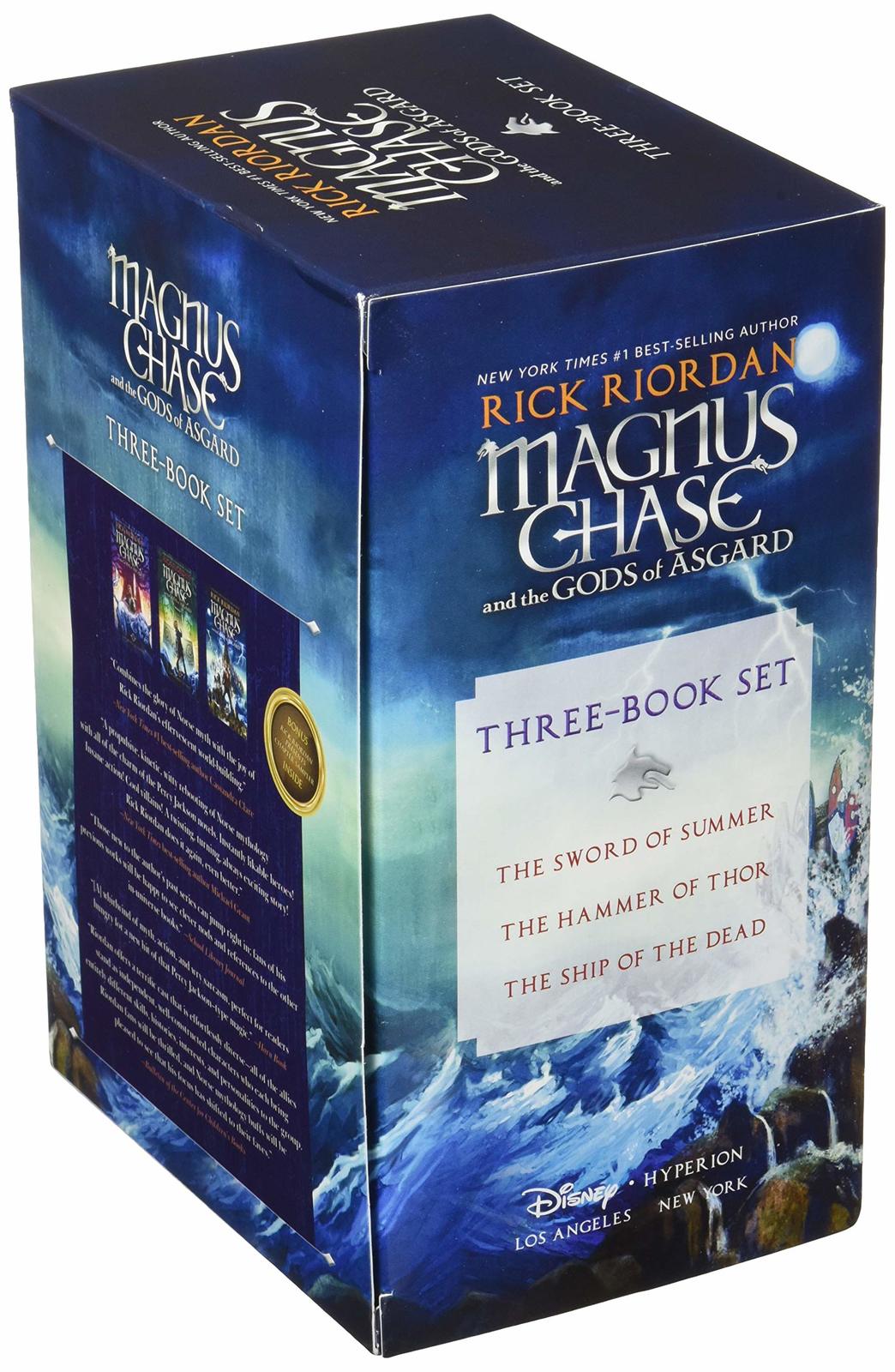 Magnus Chase and the Gods of Asgard Paperback Boxed Set by Rick Riordan image