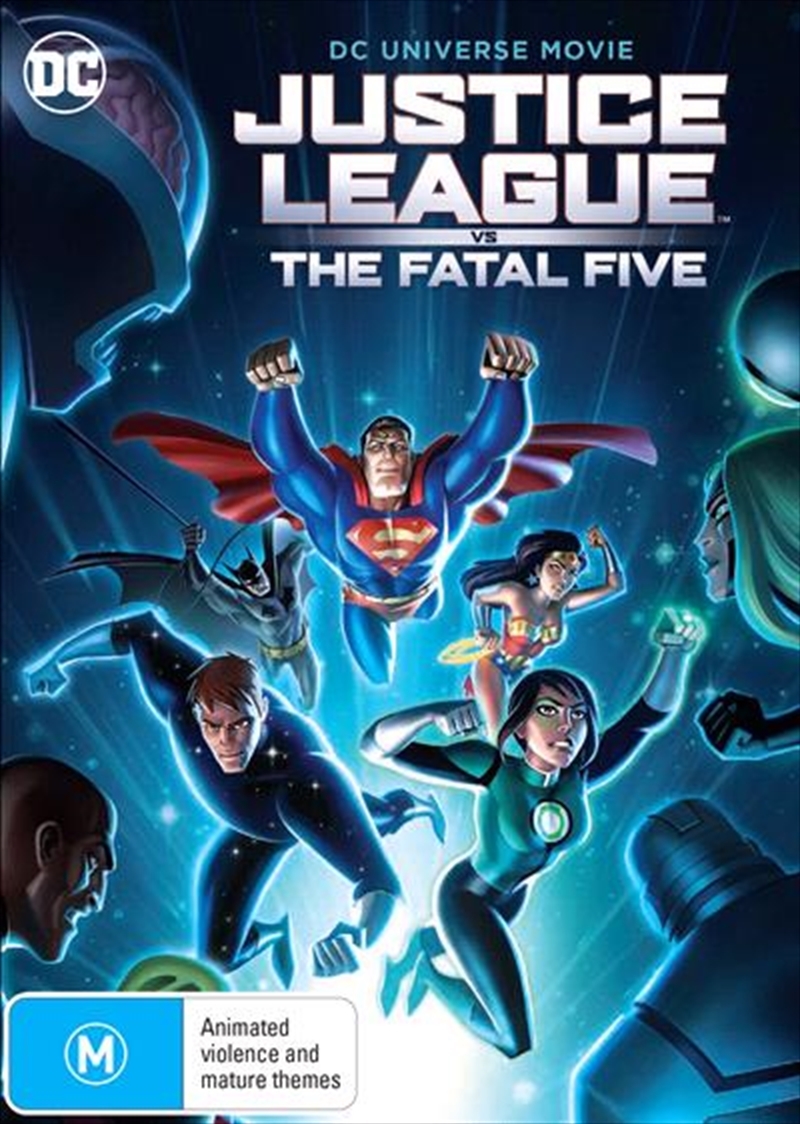 Justice League: Fatal Five on DVD image