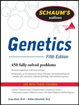 Schaum's Outline of Genetics, Fifth Edition by William Stansfield image