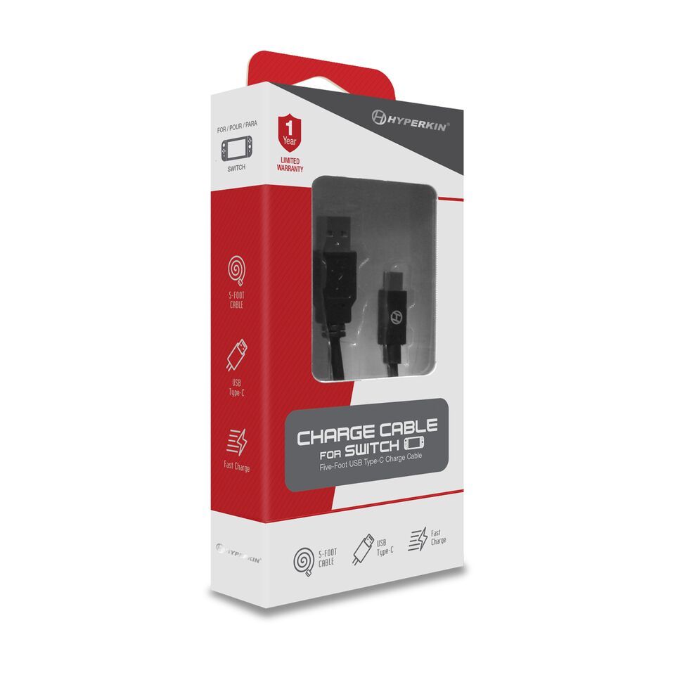 Hyperkin Charge Cable for Switch for Nintendo Switch image