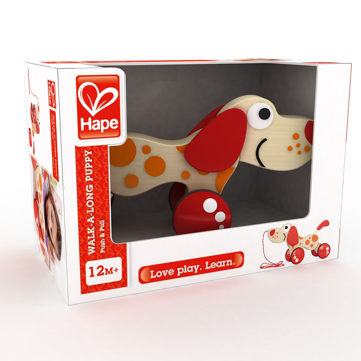 Hape: Walk-A-Long Puppy image