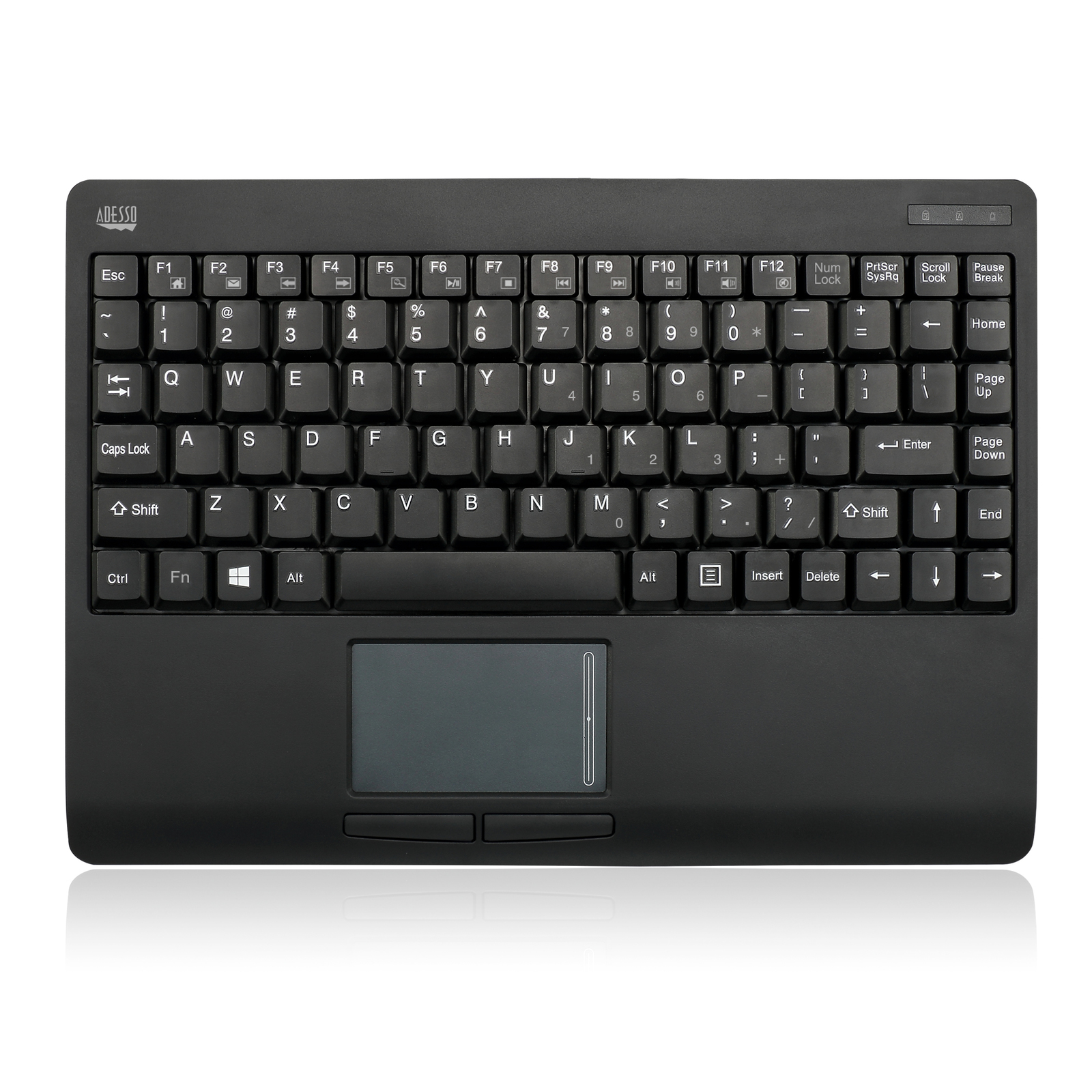 Adesso WKB4110UB Wireless Mini Touchpad Keyboard at Mighty Ape Australia