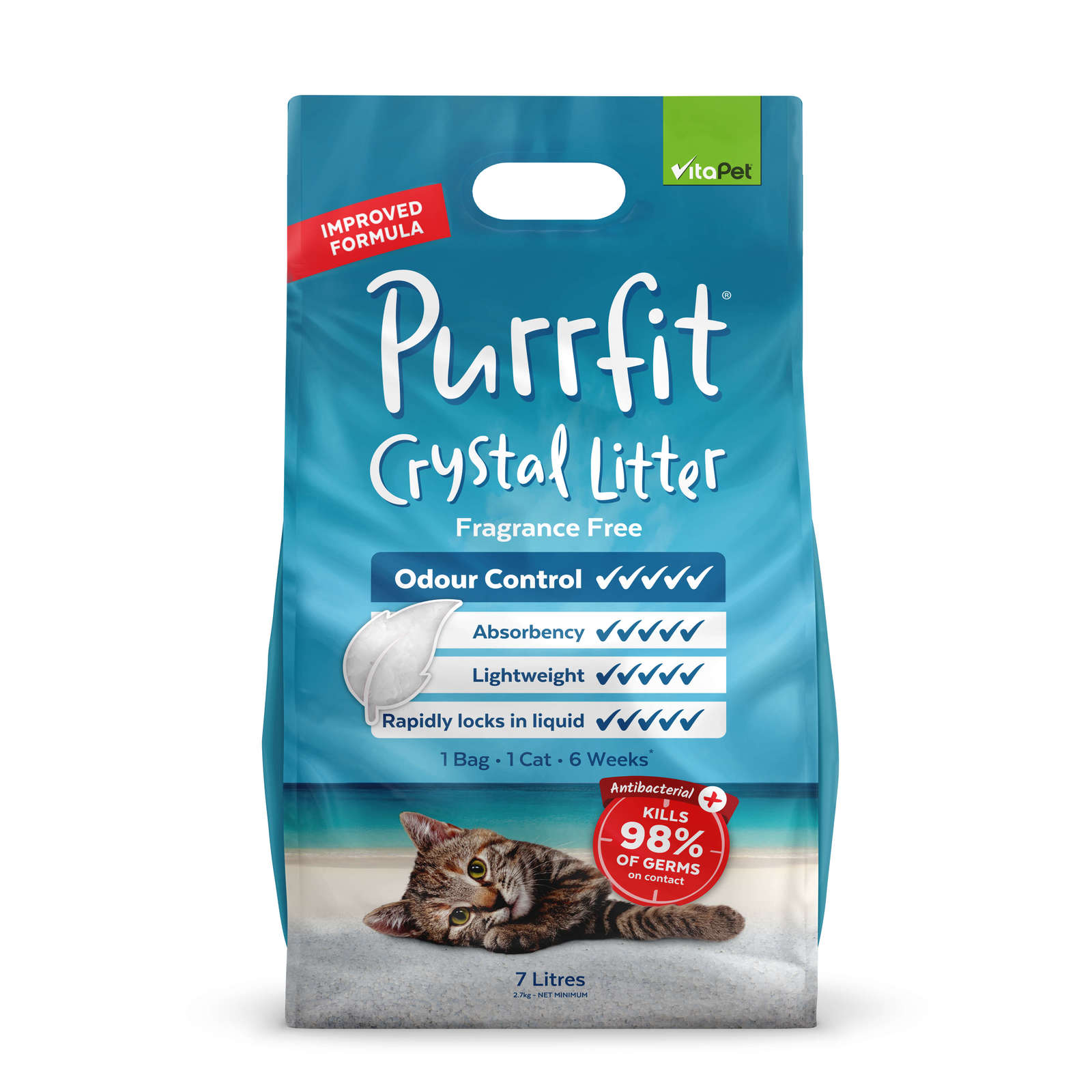 Vitapet: Purrfit Crystals (7L) image