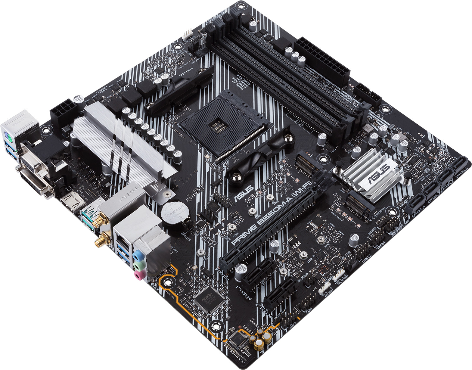 ASUS Prime B550MA (WiFi) mATX AM4 Motherboard at Mighty Ape Australia