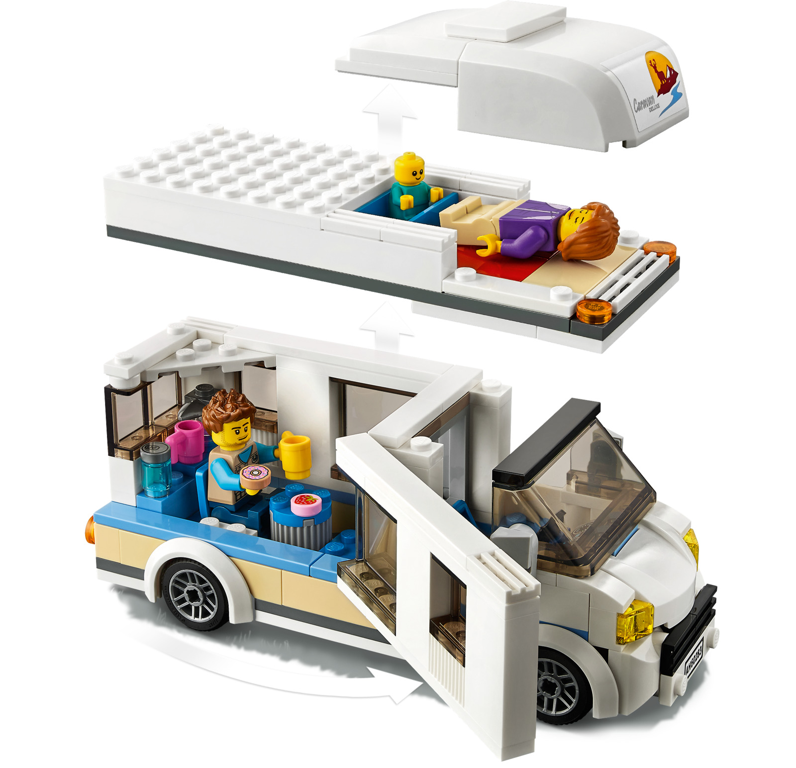 Buy LEGO City Holiday Camper Van at Mighty Ape NZ