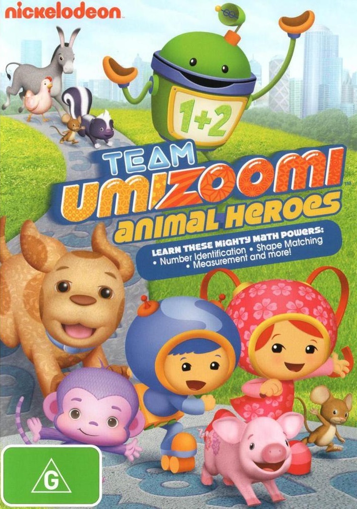 Team Umizoomi: Animal Heroes on DVD image