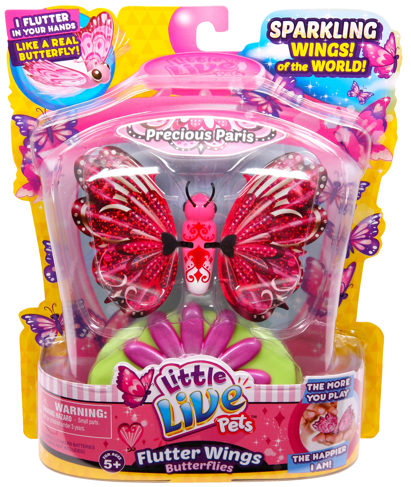 Buy Little Live Pets Butterfly Starter Pack Precious Paris at Mighty