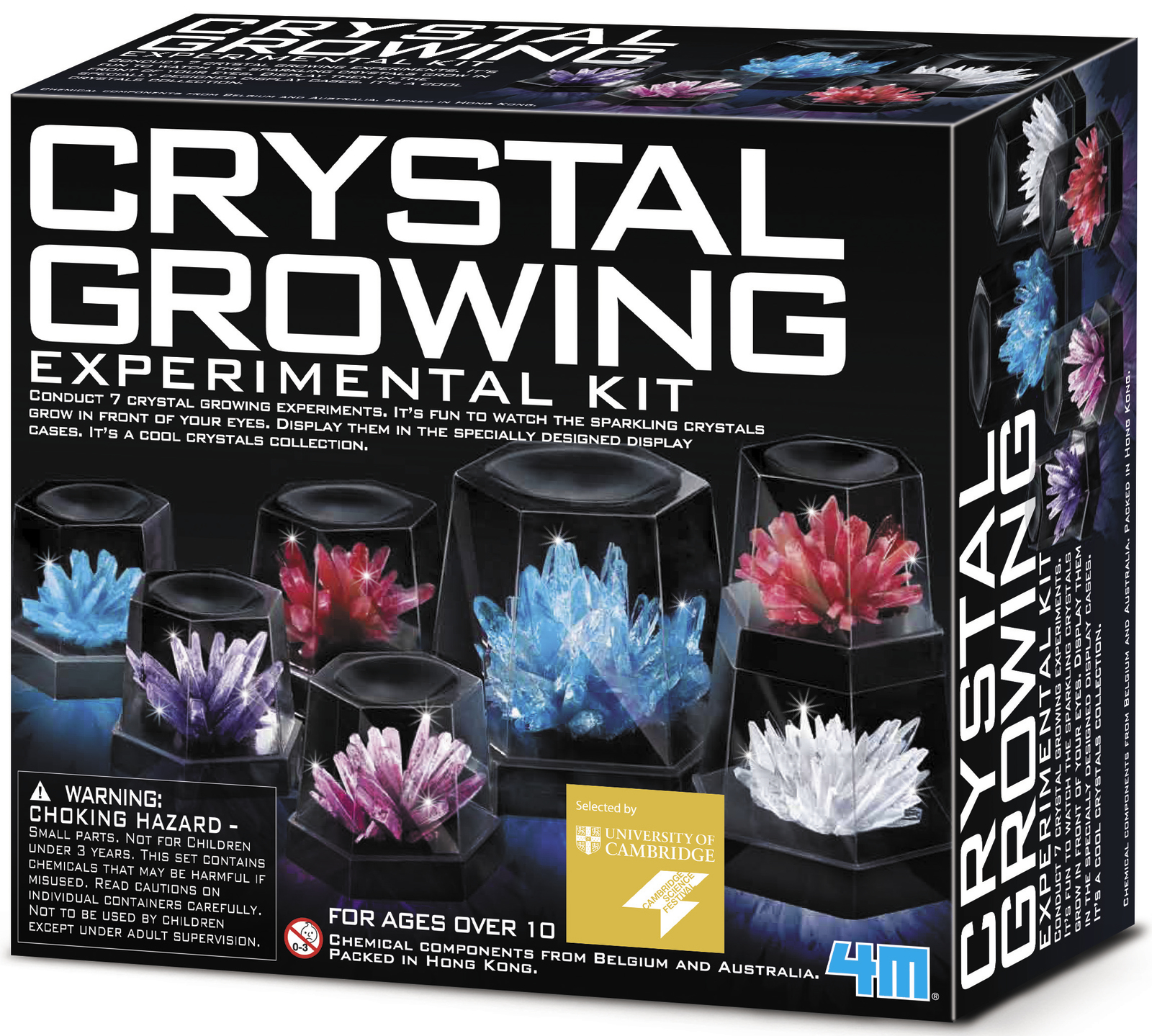 4M Science: Crystal Growing Experimental Kit image