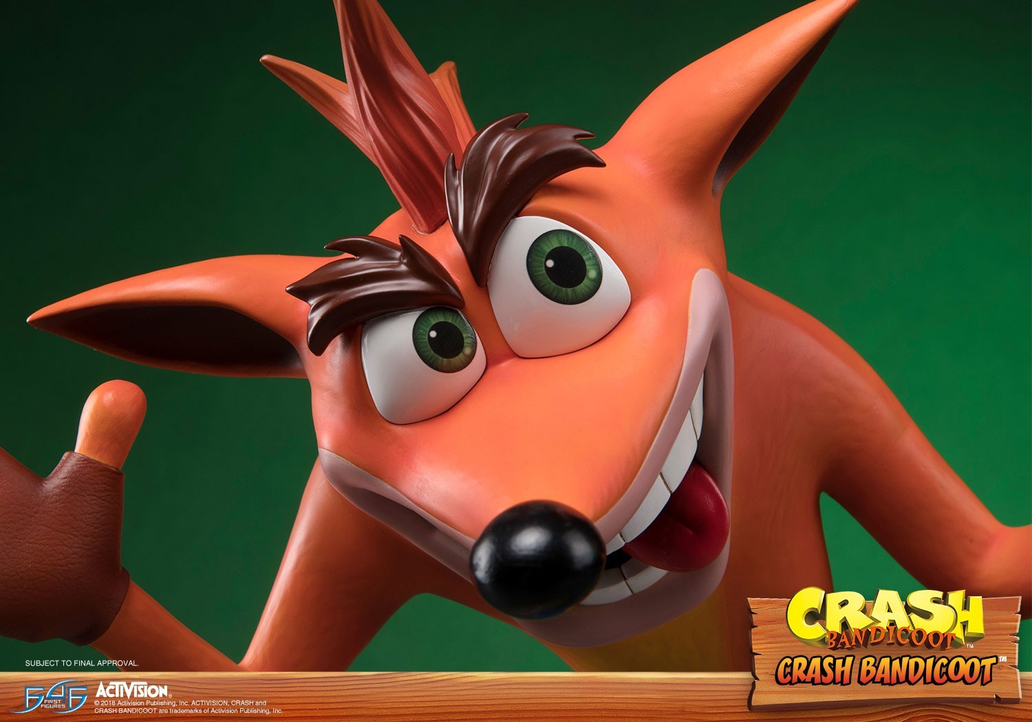 Crash Bandicoot - 16" Replica Statue