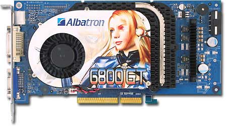 Albatron Video Card FX6800GT 256MB DDR3 image