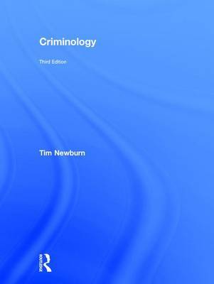 Criminology by Tim Newburn image