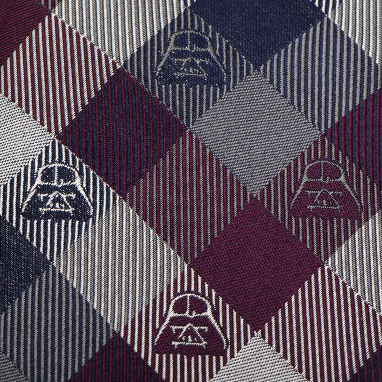 Star Wars: Darth Vader (Plum) - Modern Plaid Tie image
