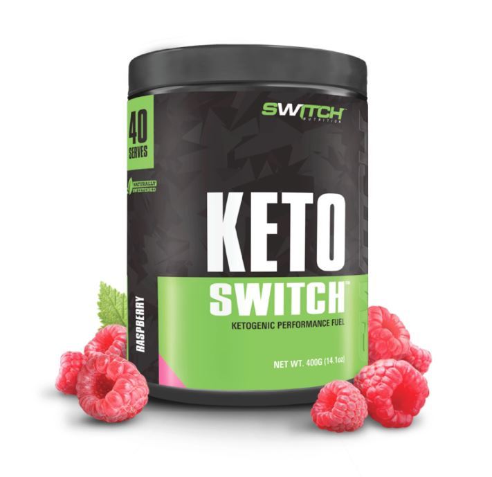 Keto Switch - Ketogenic Performance Fuel - BHB Ketones - Raspberry image