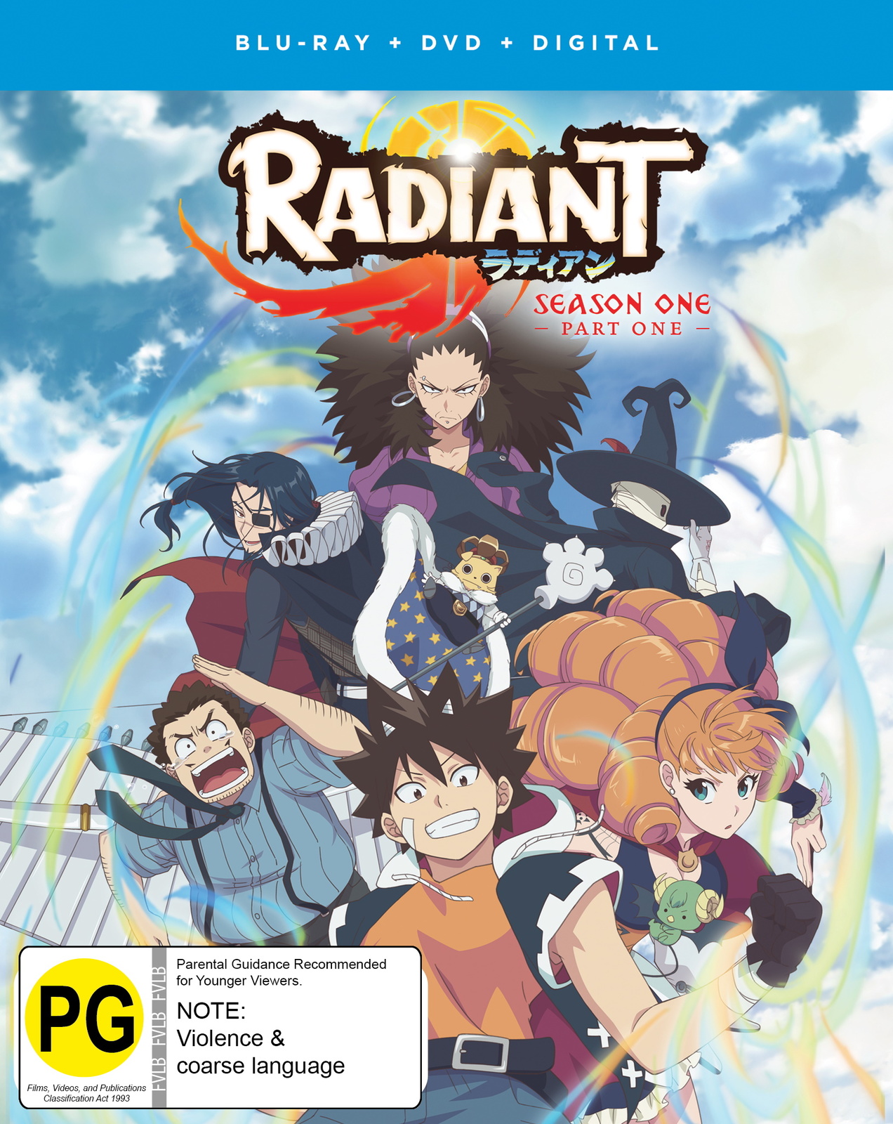 Radiant - Part 1 (DVD/Blu-ray Combo) on Blu-ray image