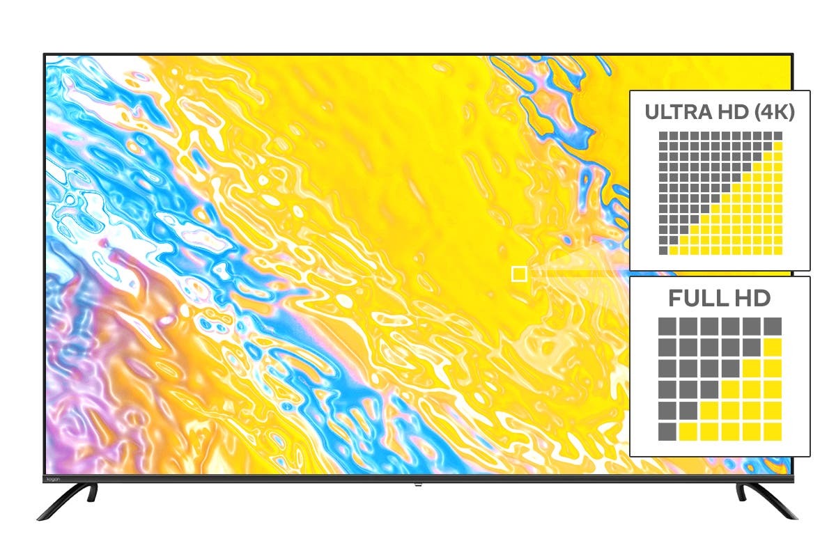 Kogan 65" QLED 4K Smart Google TV at Mighty Ape NZ