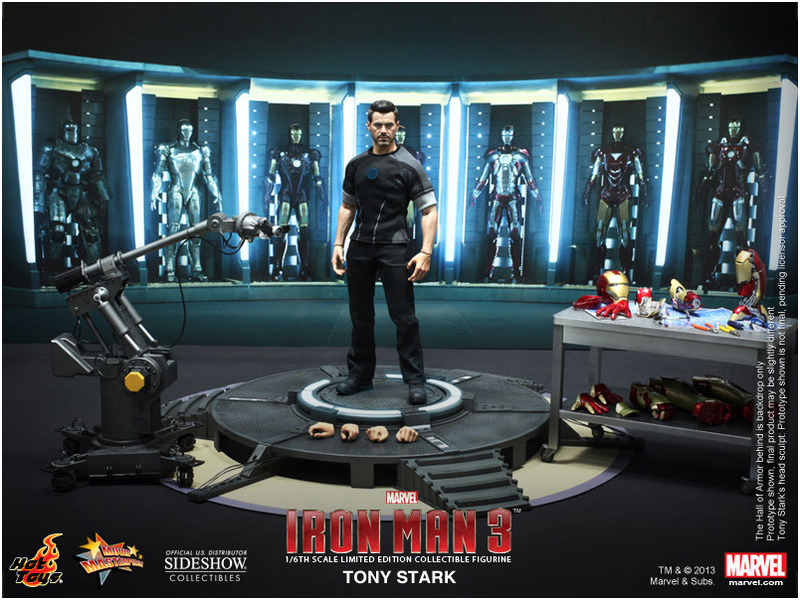 Hot Toys Tony Stark Figure | at Mighty 