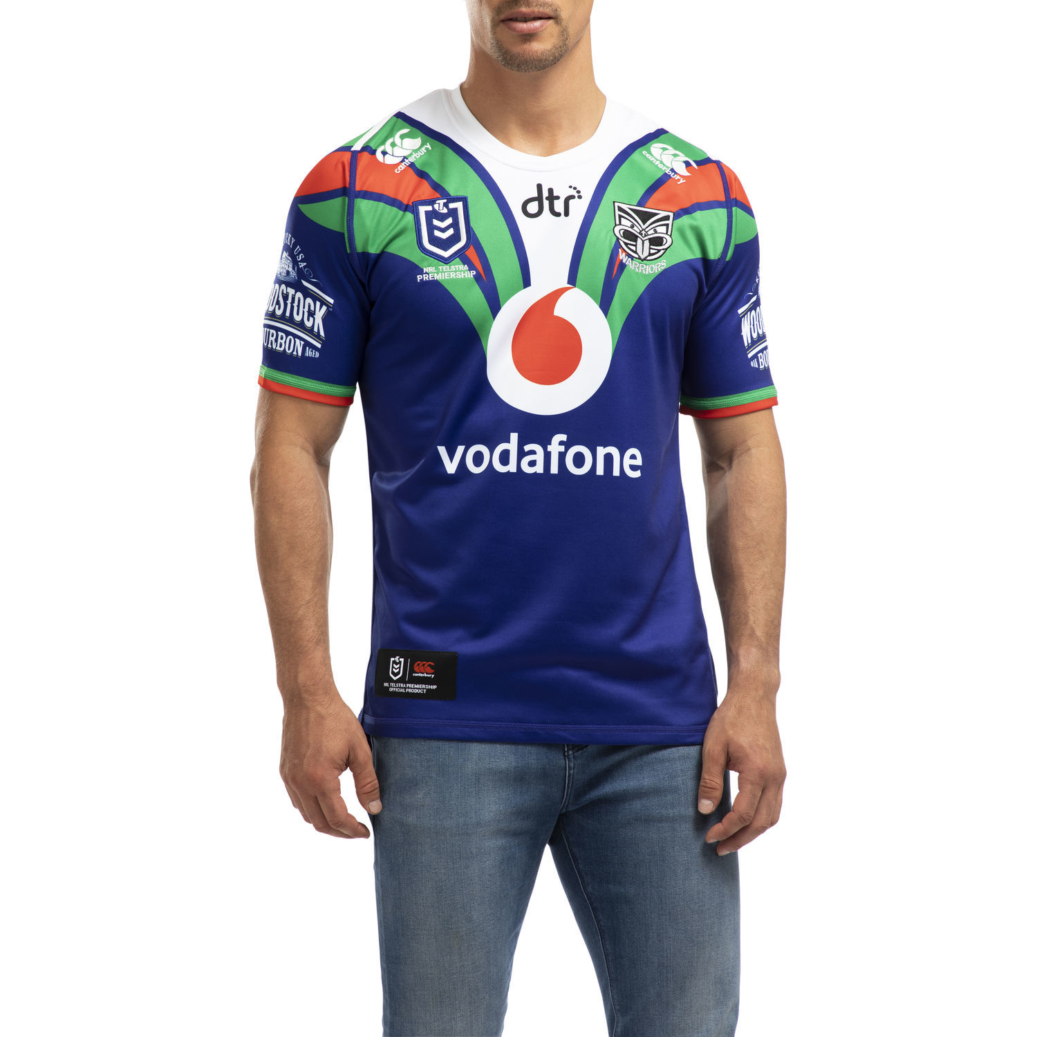 Buy Canterbury Vodafone Warriors Home Jersey (2XL) at Mighty Ape NZ