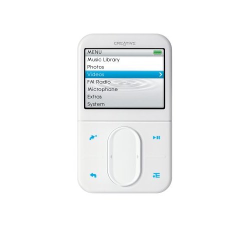CREATIVE LABS Creative Zen Vision M 30GB White MP3 Player SE Version (Does not include Travel Adapter) image