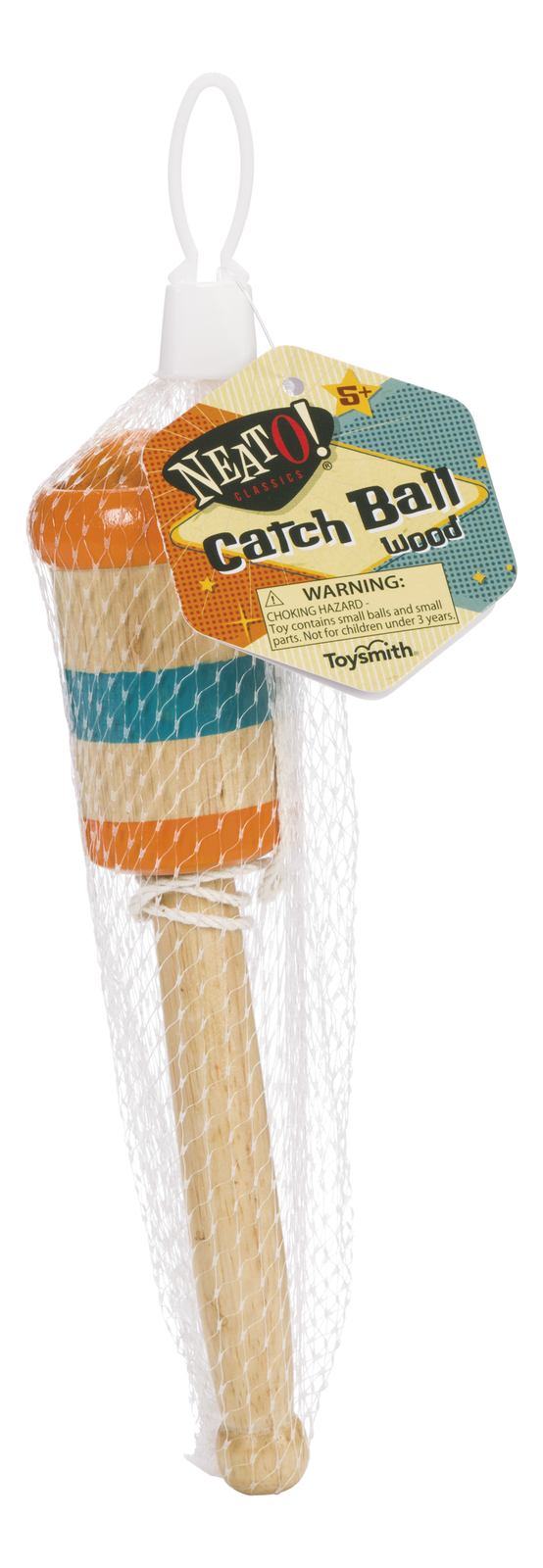 Toysmith: Neato - Wooden Catch Ball