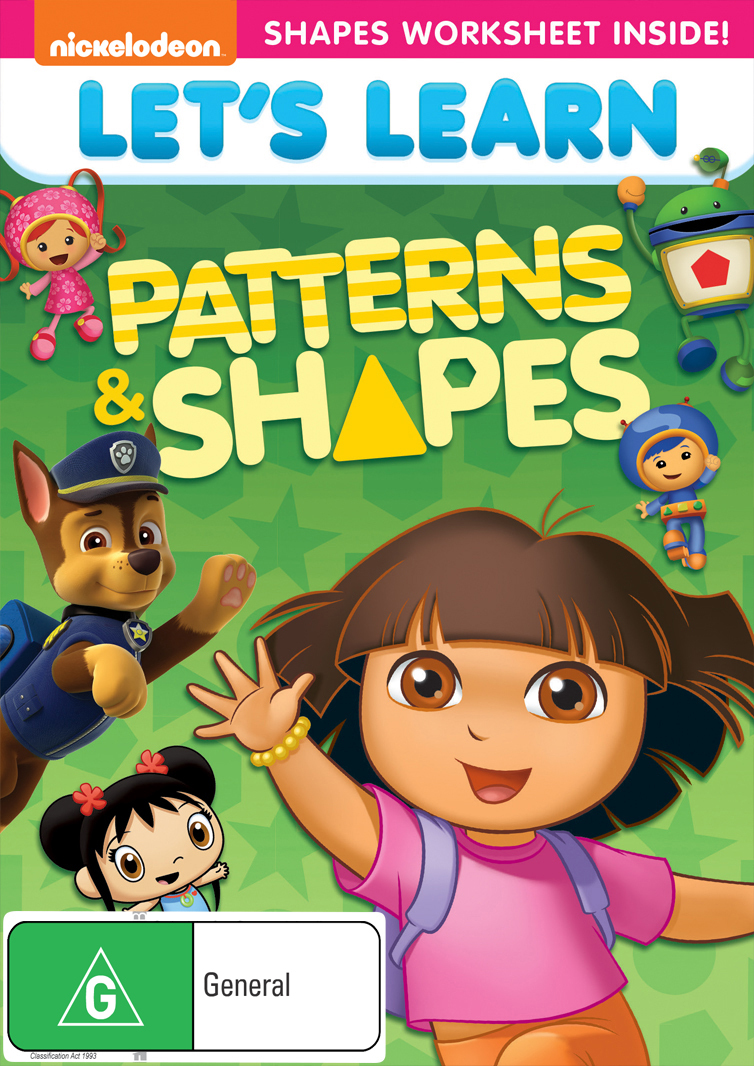 Let's Learn: Patterns & Shapes on DVD image