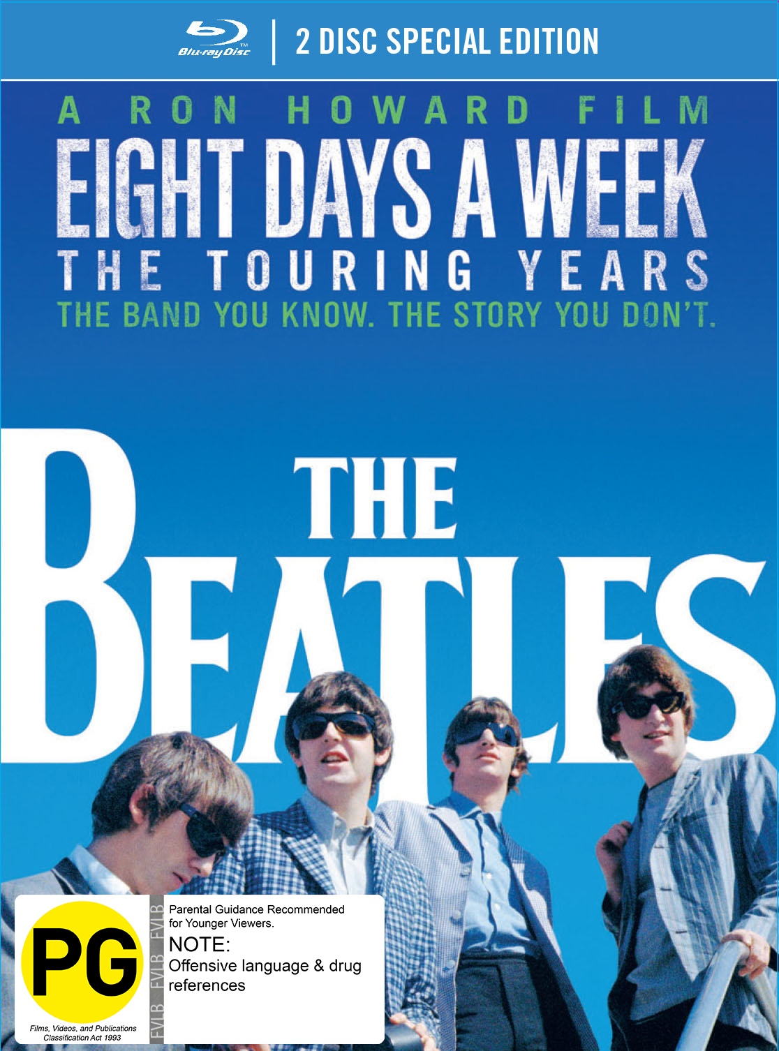 The Beatles: Eight Days a Week - The Touring Years (Deluxe DigiBook Edition) on Blu-ray