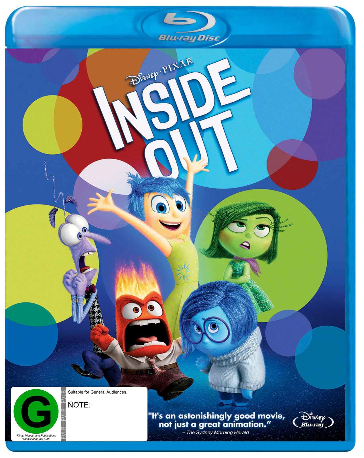 Inside Out on Blu-ray