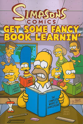 Simpsons Comics Get Some Fancy Book Learnin' image