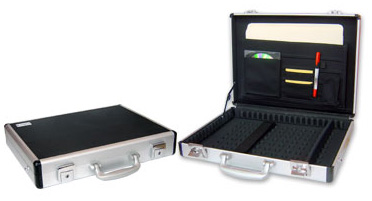 Laser Aluminium laptop carry case - Up to 15" Laptops image