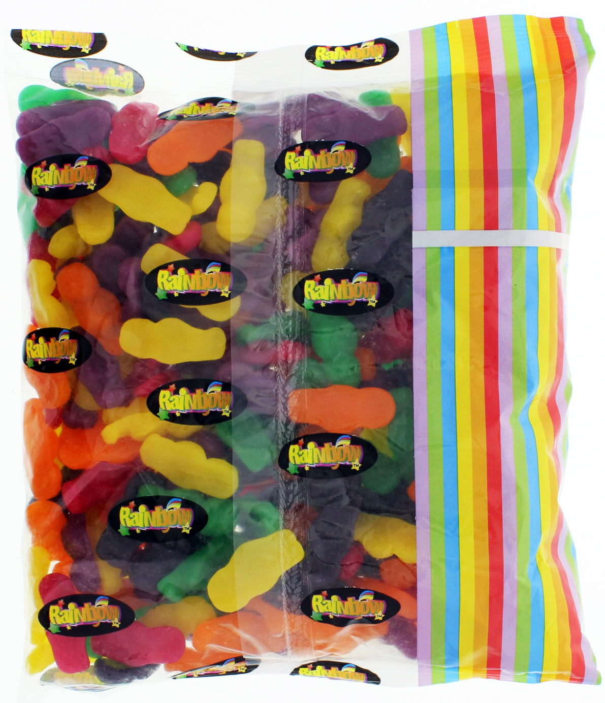 Rainbow Confectionery Jelly Babies Bulk Bag 1kg image