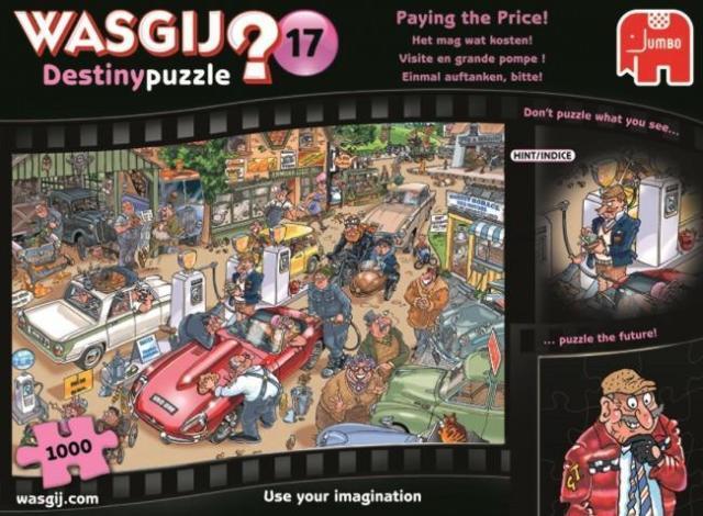 Wasgij: 17 - Paying the Price 1000pc Puzzle image