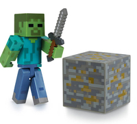 Minecraft Zombie Action Figure - Series 1