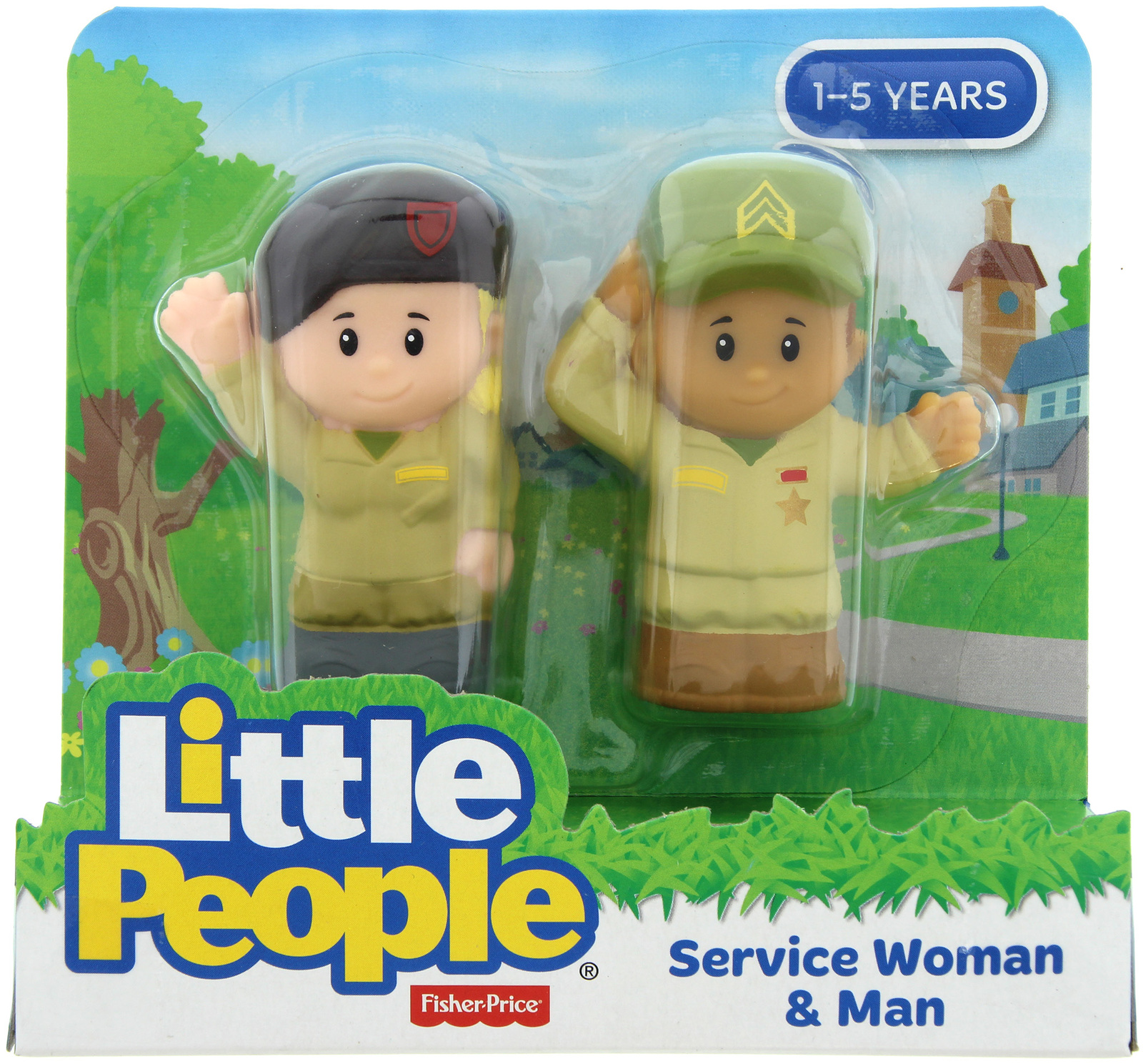 Fisher-Price: Little People - Service Woman & Man