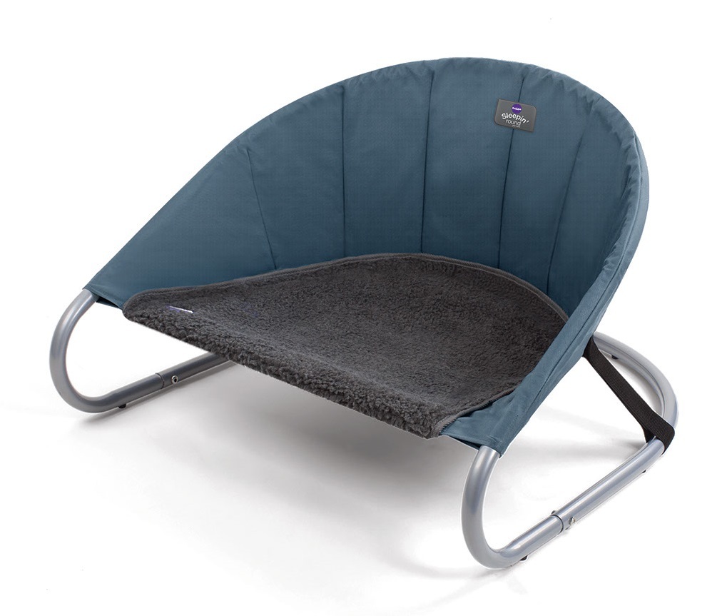 Kazoo: Sleepin' Round Pet Bed - Cobalt (Small) image