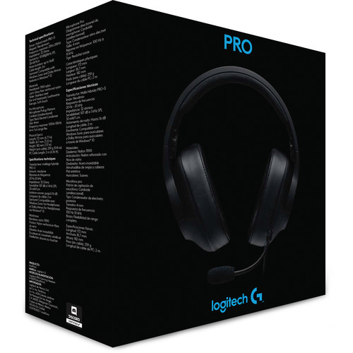 Logitech G PRO Series Gaming Headset (Wired) for image