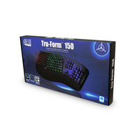 ADESSO TRU-FORM 150 - 3-COLOR ILLUMINATED ERGONOMIC KEYBOARD main image 1